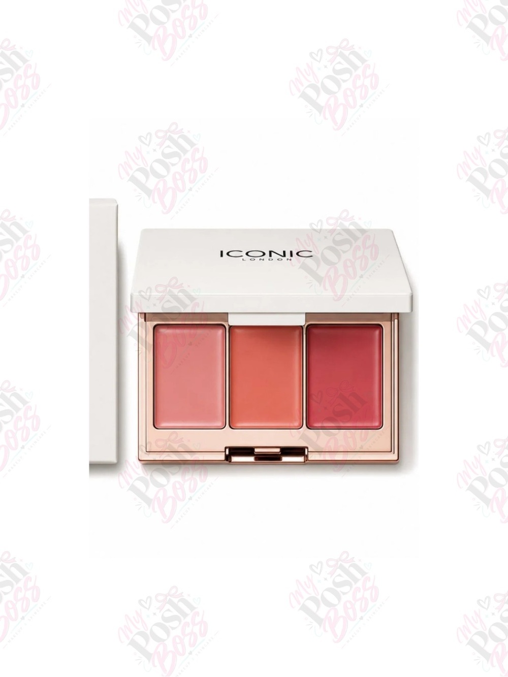 2/$40  ICONIC London Lip & Cheek Cream Trio - BNIB